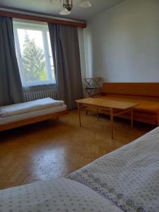 Postel nebo postele na pokoji v ubytování Apartmán Kyjov