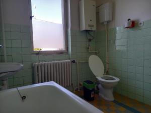 Koupelna v ubytování Apartmán Kyjov