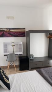 Postel nebo postele na pokoji v ubytování Hotel Barbato