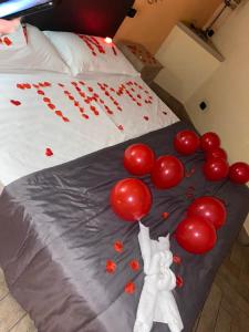 Postel nebo postele na pokoji v ubytování Hotel Barbato