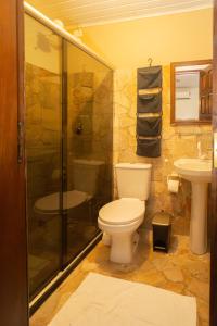 Koupelna v ubytování AquariusApart