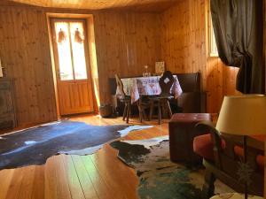 Posezení v ubytování B&B Maison Vallomy