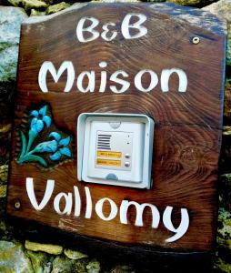 Certifikát, hodnocení, plakát nebo jiný dokument vystavený v ubytování B&B Maison Vallomy