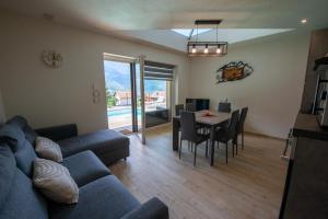 Ruang duduk di Casa Sogno