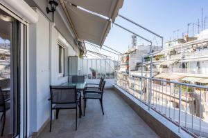 Ban công/sân hiên tại Luxury Downtown Apartment Z1