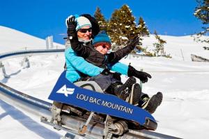 Gæster der bor på Studio cabine 4 personnes Résidence Le Péric A Terrasse avec vue