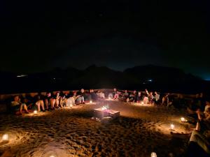 Hosté ubytování Wadi Rum Candles Camp