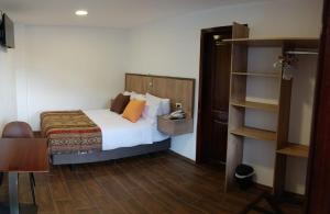 Letto o letti in una camera di Casona Tobar Hotel