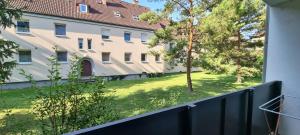a view of a building from a balcony at Apartment in Fischamend 2 Bedroom (3 Beds) 
