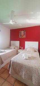 Posteľ alebo postele v izbe v ubytovaní Playa Park Apartments