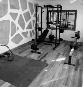 Posilňovňa alebo fitness centrum v ubytovaní Playa Park Apartments
