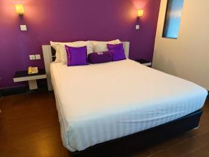 Postel nebo postele na pokoji v ubytování HOTEL TILAMAS
