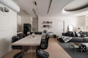 Χώρος καθιστικού στο 双層公寓 Duplex Apt.