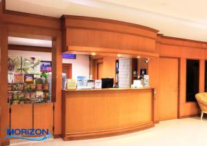 Vstupní hala nebo recepce v ubytování Horizon Hotel