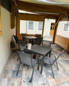 Patio nebo venkovní prostory v ubytování Haus im Hochtal