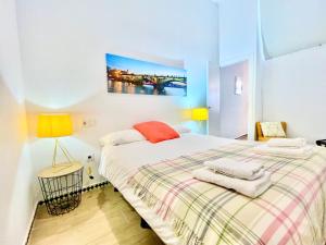 Posteľ alebo postele v izbe v ubytovaní Los Rincones de Stephan