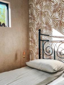 Postelja oz. postelje v sobi nastanitve Elysian Fields - Tiny House 'Evergreen'