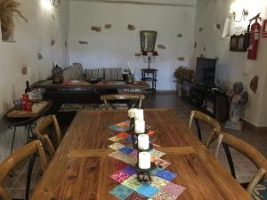Posedenie v ubytovaní Casa Abuelo Rafael