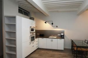 Η κουζίνα ή μικρή κουζίνα στο 55 m2 Apart with big terrace in Annecy downtown +16 φωτογραφίες