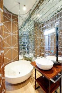 Koupelna v ubytování Hotel Groenendaal