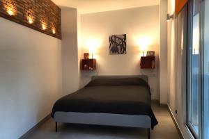 Posteľ alebo postele v izbe v ubytovaní Apartment with two Suites in the Center of Malaga