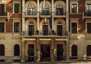 Exteriér nebo vchod ubytování InterContinental Rome Ambasciatori Palace by IHG