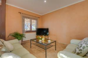TV o dispositivi per l'intrattenimento presso Ideal Property Mallorca - Can Ribas