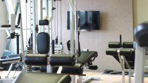 Spordikeskus ja/või sportimisvõimalused majutusasutuses Savana Hotel & Convention Malang