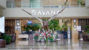 Fuajee või vastuvõtt majutusasutuses Savana Hotel & Convention Malang