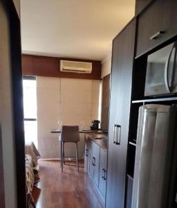 Kuchyň nebo kuchyňský kout v ubytování Hotel Paulista Plaza MCR