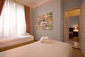 Posteľ alebo postele v izbe v ubytovaní River House