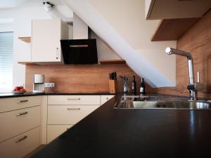Kuchyňa alebo kuchynka v ubytovaní Spacy Apartment next to the center of Graz with terrasse