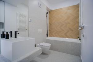 Salle de bains dans l'établissement Politehnica Park Retreat: Studio in New Building