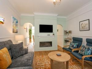 Et opholdsområde på Apple Tree House