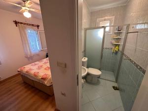 Koupelna v ubytování Gümüşlükte müstakil ev