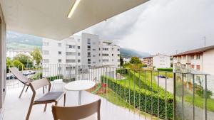 Nespecifikovaný výhled na hory nebo výhled na hory při pohledu z apartmánu