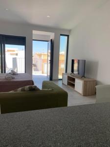 TV/trung tâm giải trí tại CASA CANELAS