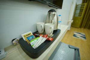 Παροχές για τσάι/καφέ στο simple street apartment