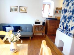 Kuchyň nebo kuchyňský kout v ubytování Apartmány Havana