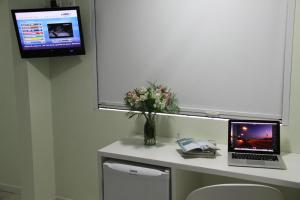 TV a/nebo společenská místnost v ubytování Hotel Don Zepe