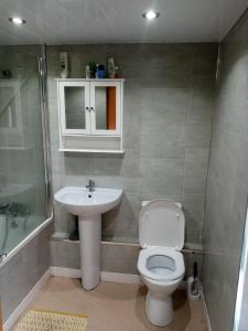 Koupelna v ubytování East Belfast rooms available long or short term accommodation