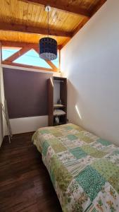 Postel nebo postele na pokoji v ubytování Casa Los Andes
