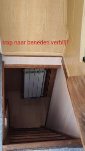an interior view of a drawer in a tiny house at mooi leiden in Leiden