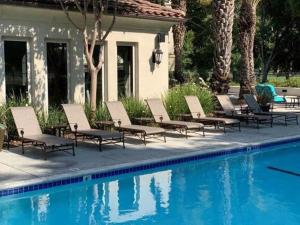 Bazén v ubytování Luxury Modern Suite, Kingbed, Fast Wifi nebo v jeho okolí