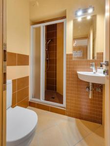 A bathroom at Vila Studienka