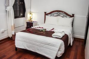 Katil atau katil-katil dalam bilik di HOTEL VALDELIRIOS