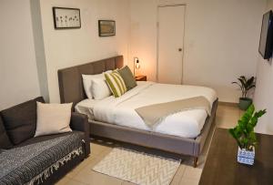 Voodi või voodid majutusasutuse The Pelican Poshtel toas