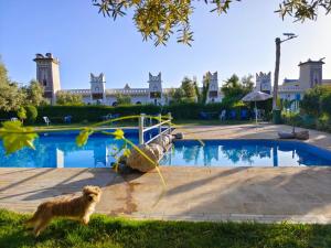 Πισίνα στο ή κοντά στο Ksar Timnay Hotel