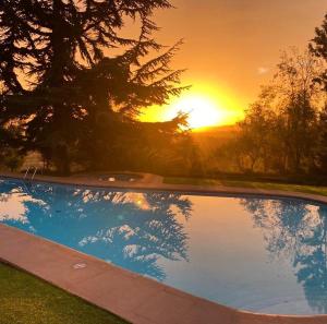 The swimming pool at or close to Hotel Fundo Las Tortolas