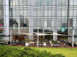 Zahrada ubytování Sheraton Grand Incheon Hotel + 37 fotografií
